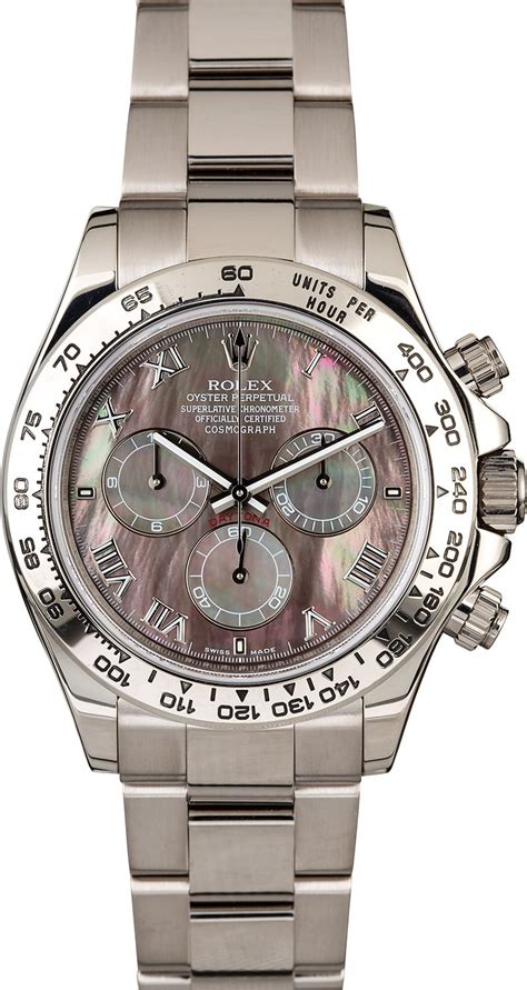 rolex daytona black pearl digital price